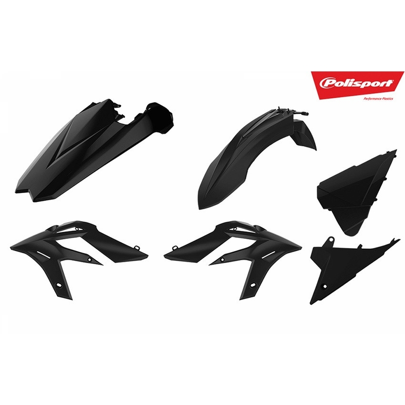 Sada plastů POLISPORT černý pro BETA Xtrainer 250 2015-2019, BETA Xtrainer 300 2015-2019