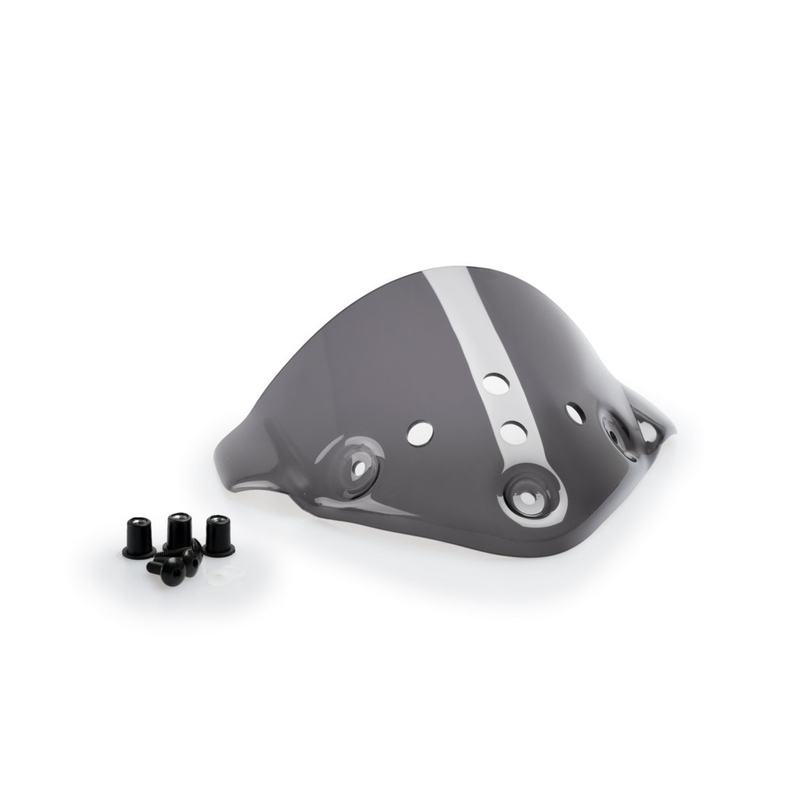 Maska PUIG CAFE RACER kouřová 173mm x 120mm
