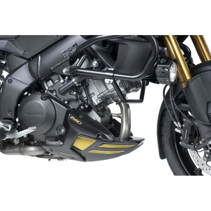 Spoiler motoru PUIG karbonový vzhled včetně samolepek