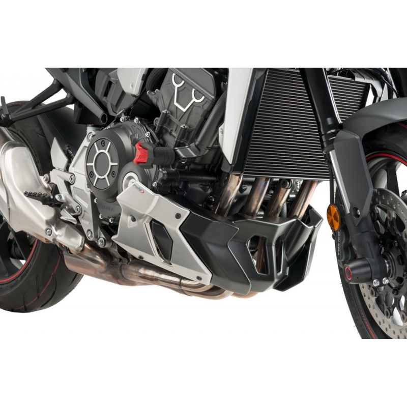 Spoiler motoru PUIG matná černá včetně samolepek