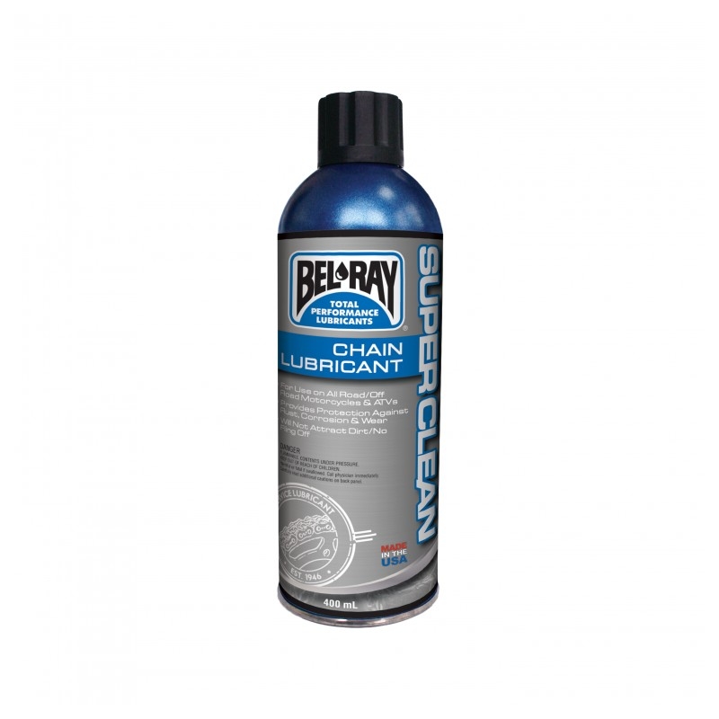 Mazivo na řetěz Bel-Ray SUPERCLEAN CHAIN LUBRICANT (175ml sprej)