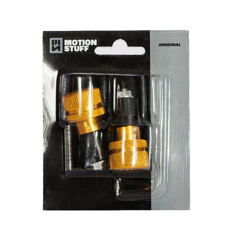 Závažíčka řidítek MOTION STUFF ORIGINAL zlatá (d18-20mm)