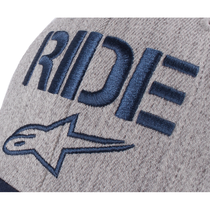 Kšiltovka Alpinestars Ride Curve šedo-modrá