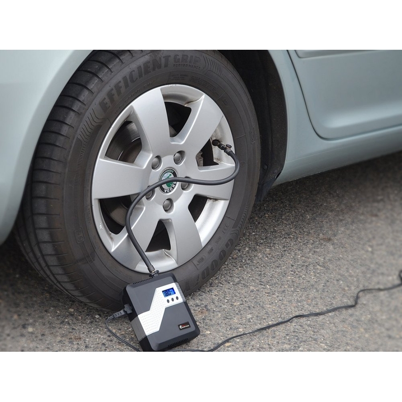 Kompresor 12V BRICK digitální