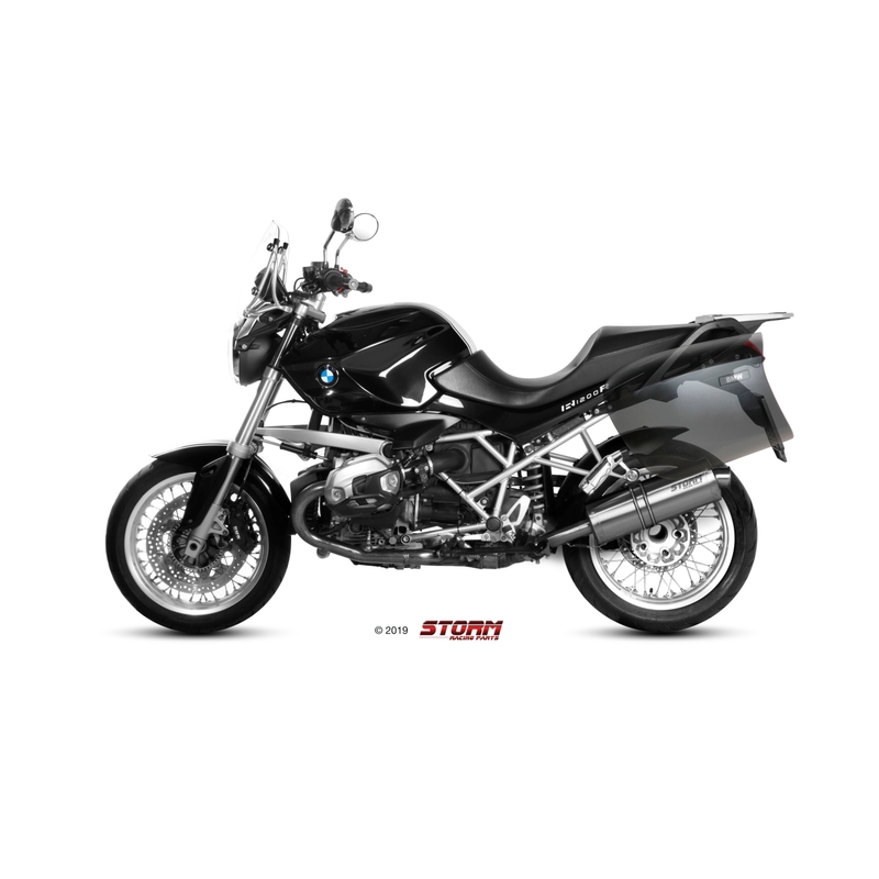 Koncovka výfuku STORM OVAL Nerez pro BMW R 1200 R / RS 2011-2014