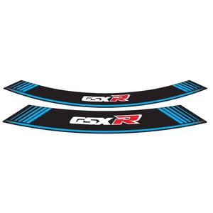 Linka na ráfek PUIG GSXR 5525A modrá linky na ráfek - sada 8ks