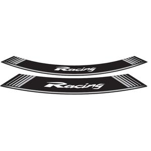 Linka na ráfek PUIG RACING 5531P stříbrná linky na ráfek - sada 8ks