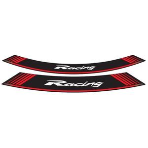 Linka na ráfek PUIG RACING 5531R červená linky na ráfek - sada 8ks
