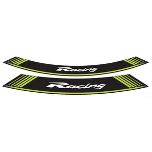 Linka na ráfek PUIG RACING 5531V zelená linky na ráfek - sada 8ks