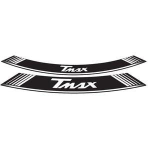 Linka na ráfek PUIG T-MAX 5532B bílá linky na ráfek - sada 8ks