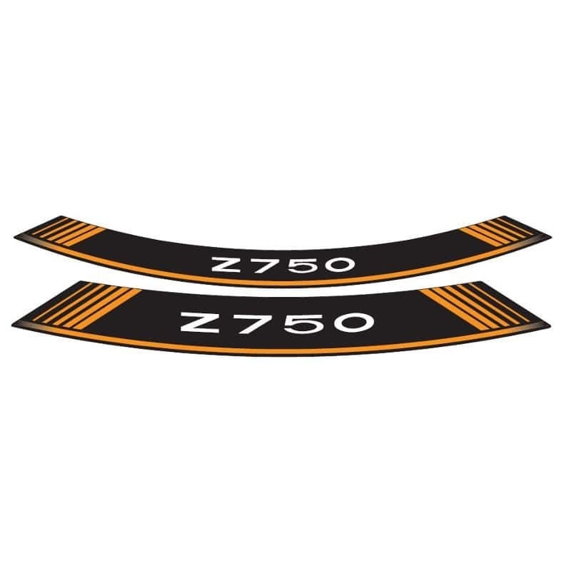 Linka na ráfek PUIG Z750 oranžová linky na ráfek - sada 8ks