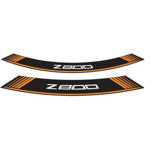 Linka na ráfek PUIG Z800 6561T oranžová linky na ráfek - sada 8ks