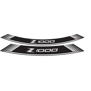 Linka na ráfek PUIG Z1000 7590B bílá linky na ráfek - sada 8ks