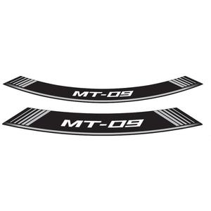 Linka na ráfek PUIG MT-09 9135P stříbrná linky na ráfek - sada 8ks