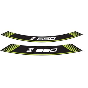 Linka na ráfek PUIG Z650 9290V zelená linky na ráfek - sada 8ks