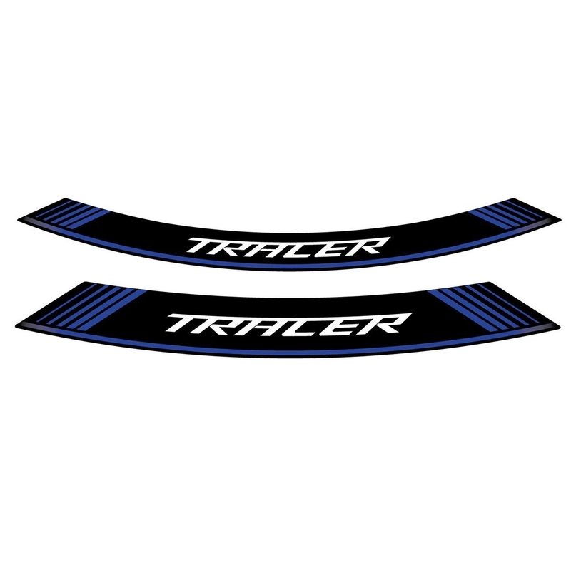 Linka na ráfek PUIG TRACER modrá linky na ráfek - sada 8ks pro YAMAHA Tracer 7 2021-2024