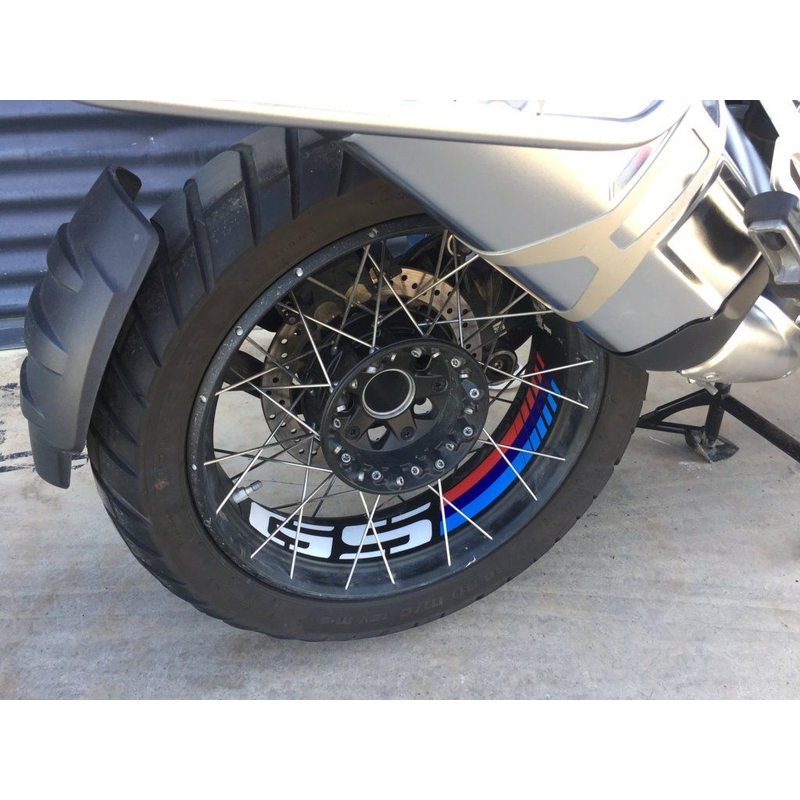 Linka na ráfek PUIG GS černý pro KTM Super Duke 1290 / R 2014-2022, BMW R 1250 GS Adventure 2018-2023