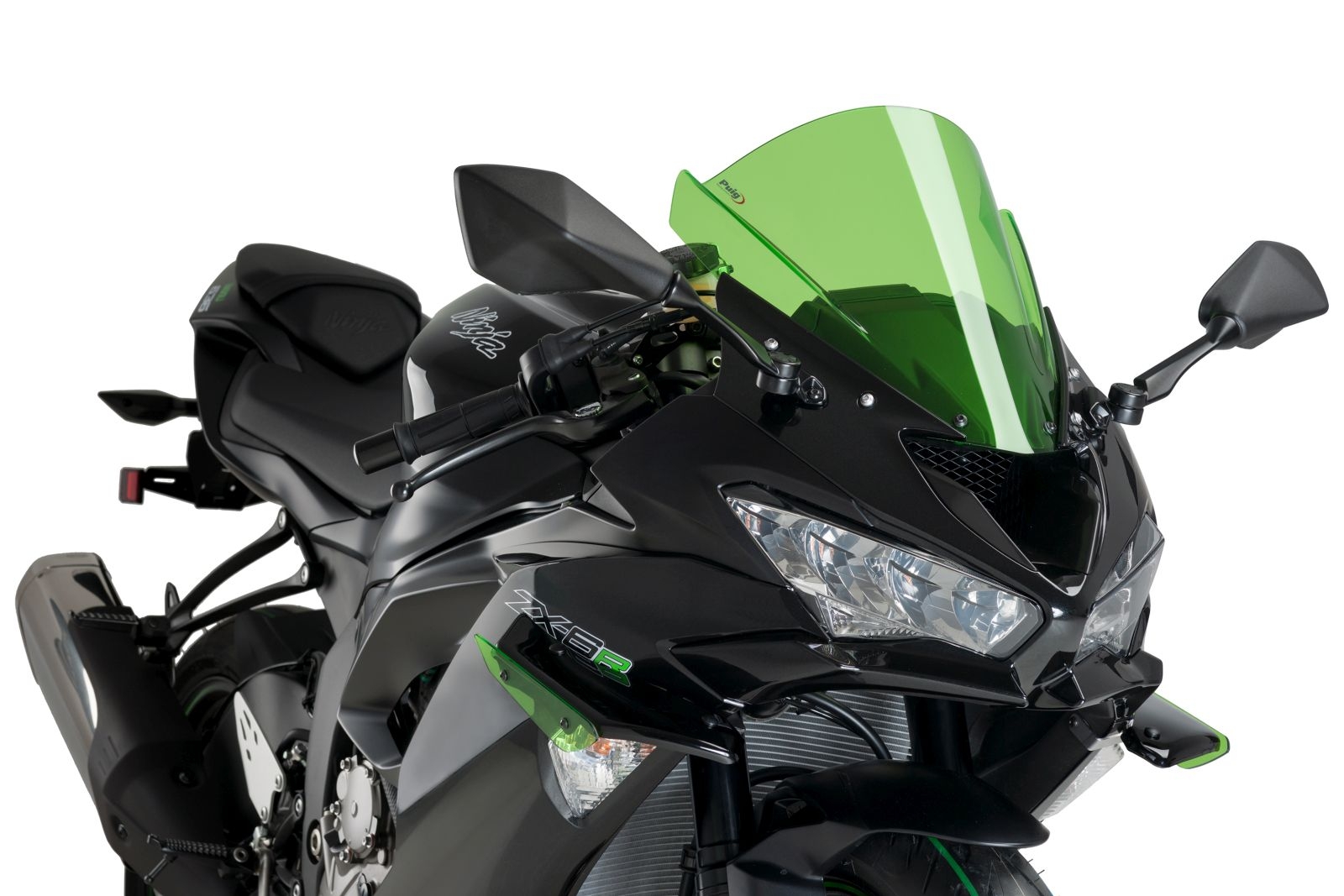 Boční spoilery PUIG SPORT 3176V zelená