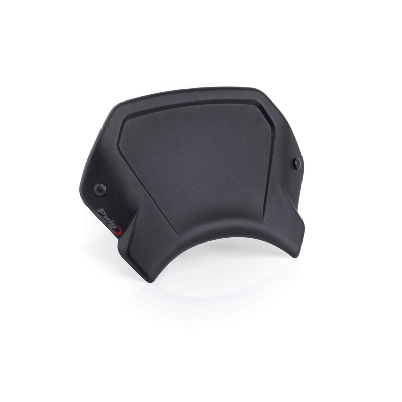 Plexi štít PUIG FRONTAL PLATE černý pro HARLEY DAVIDSON XL 883 N Sportster Iron 2009-2012