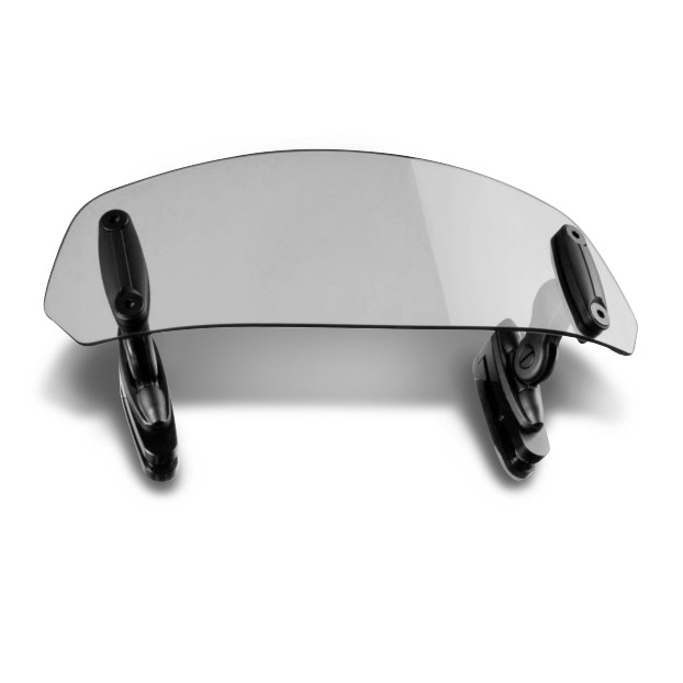 Přídavné plexi nastavitelné PUIG 6375H clip-on kouřová | Motozem.cz