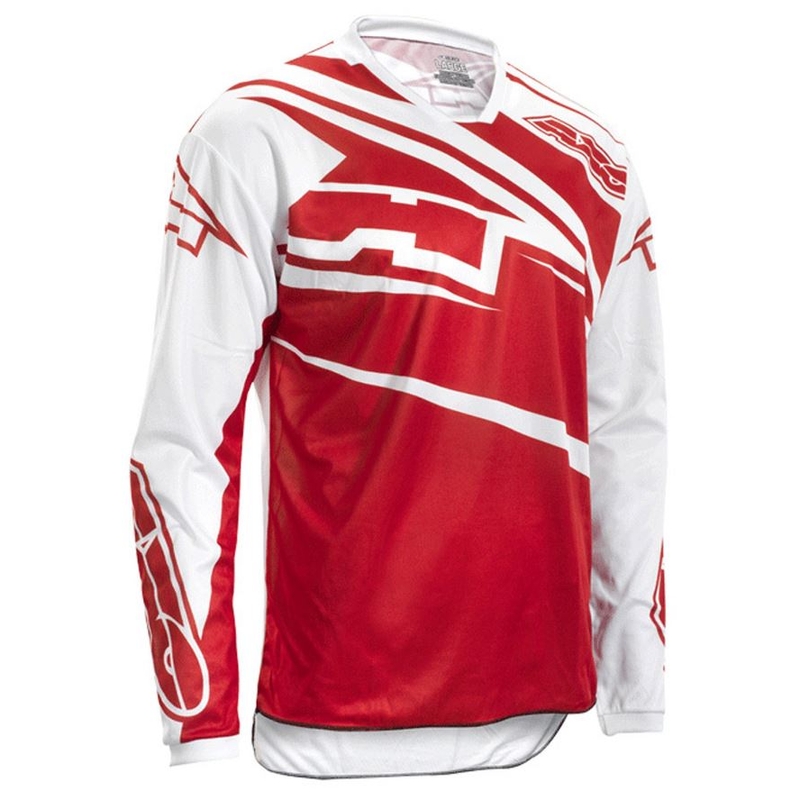 Dětský motokrosový dres AXO SR Jersey červeno-bílý výprodej