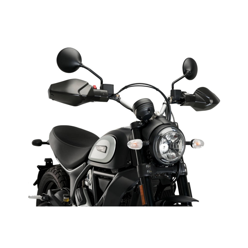 Chrániče páček PUIG matná černá pro DUCATI Scrambler Desert Sled 800 2017-2020, DUCATI Scrambler Full Throttle 803 2023-2026