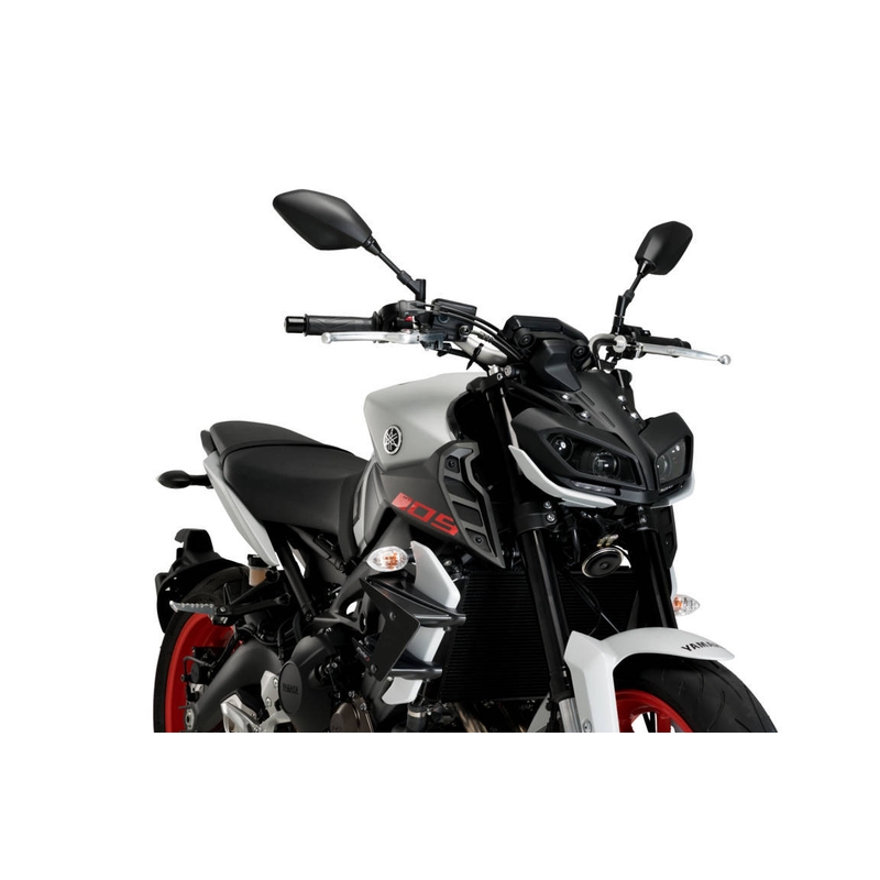 Boční spoilery PUIG DOWNFORCE černý pro YAMAHA MT-09 850 / 890 2017-2020