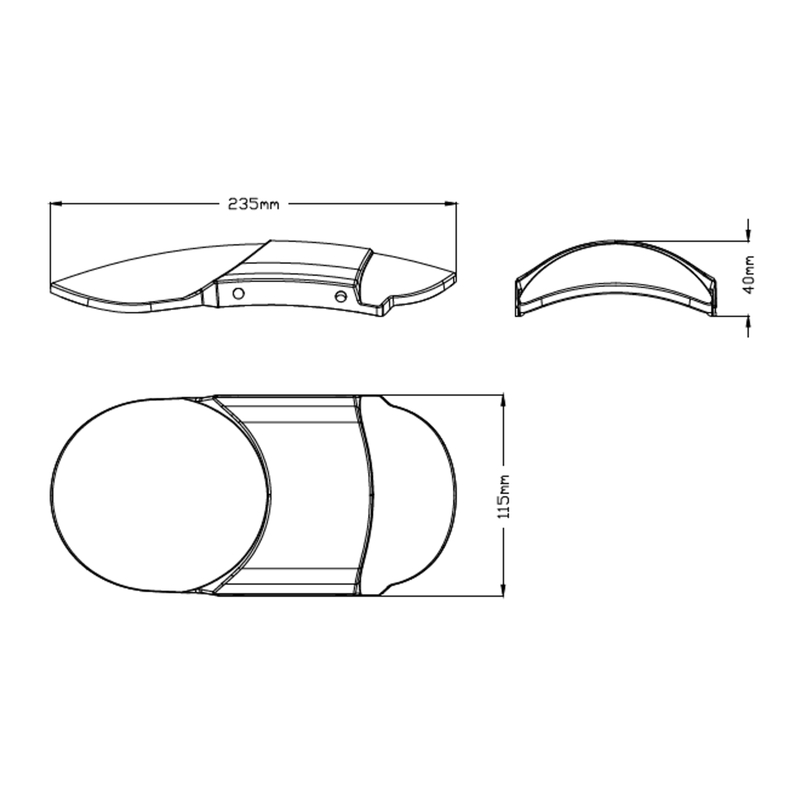 Přední blatník PUIG černý pro KAWASAKI Vulcan S 650 2015-2025