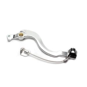Brzdový pedál MOTION STUFF 83P-0021002 silver body, black steel fixed tip Steel Fixed Tip