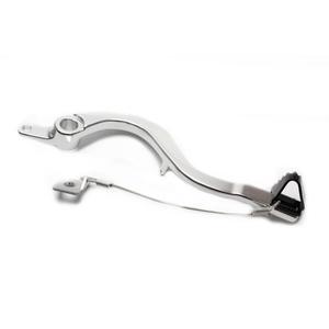 Brzdový pedál MOTION STUFF 83P-0221002 silver body, black steel fixed tip Steel Fixed Tip