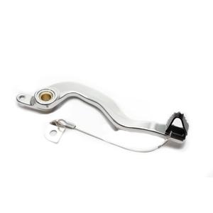 Brzdový pedál MOTION STUFF 83P-0411002 silver body, black steel fixed tip Steel Fixed Tip
