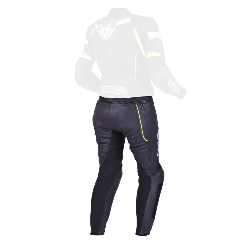 Dámské kalhoty RSA Speedway černo-bílo-fluo žluté výprodej