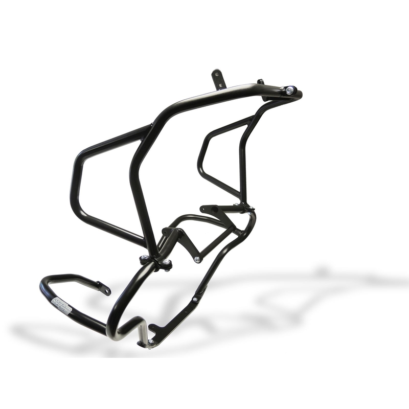 Ochranné rámy motoru RDMOTO černý vrchní a spodní