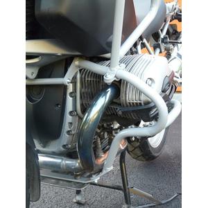 Ochranné rámy motoru RDMOTO CF40S stříbrná vrchní a spodní