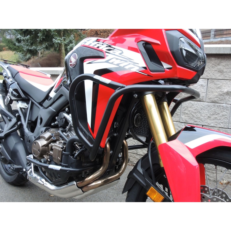 Ochranné rámy motoru RDMOTO černá vrchní a spodní