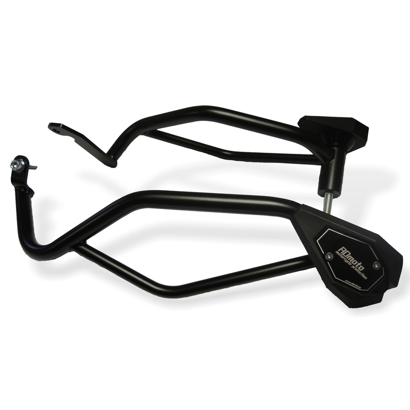 Ochranné rámy motoru RDMOTO matná černá with slider SL01