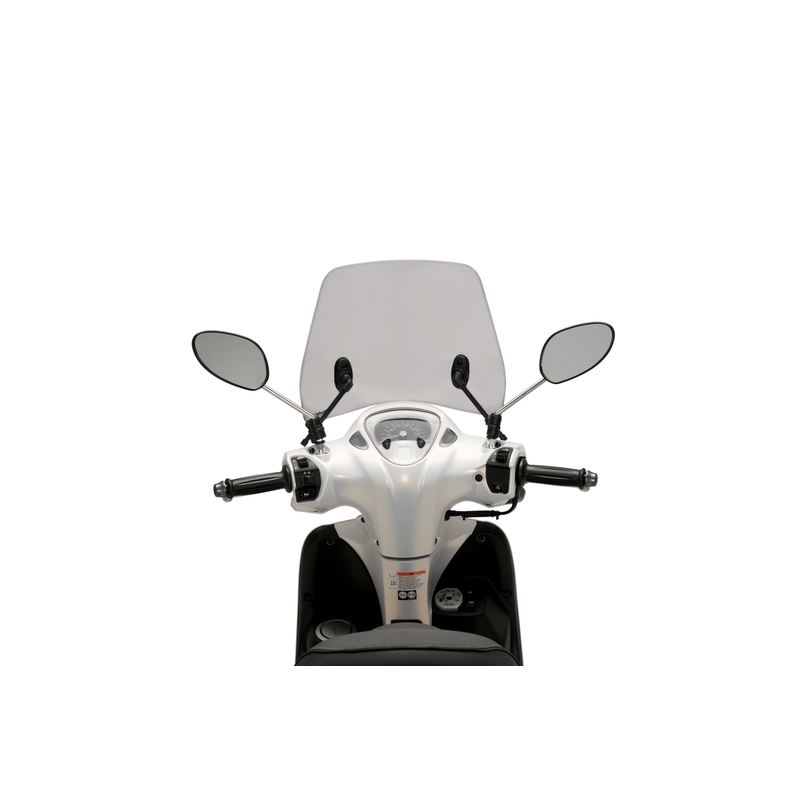 Plexi štít PUIG TRAFIC kouřová pro YAMAHA D'elight 125 2021-2026