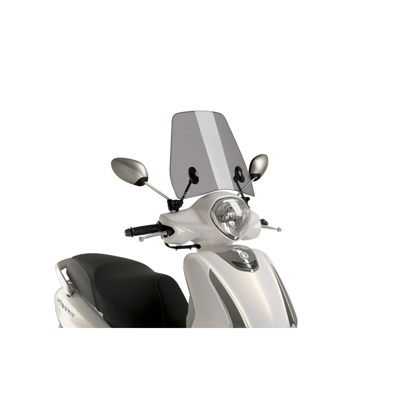 Plexi štít PUIG URBAN kouřová pro YAMAHA D'elight 125 2021-2026