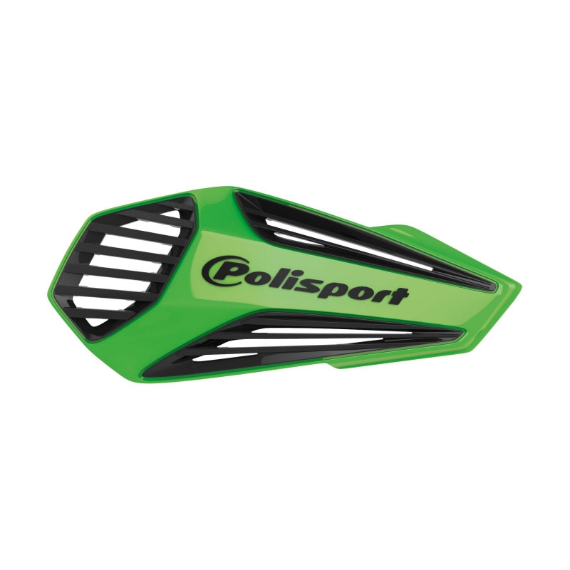Chrániče páček POLISPORT MX AIR s univerzální montážní sadou na řidítka Green05/Black