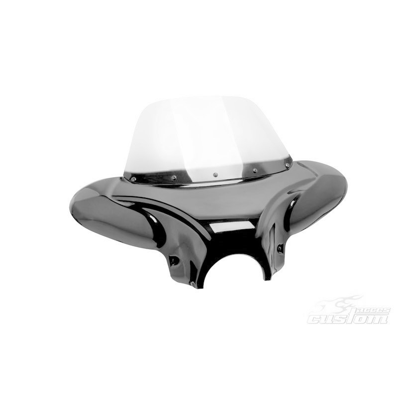 Náhradní plexi štít CUSTOMACCES BATWING černý