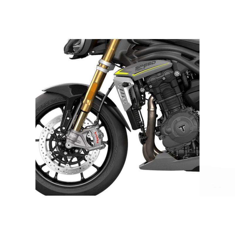 Nástavec předního blatníku PUIG černý pro TRIUMPH Speed Triple 1050 2021, TRIUMPH Speed Triple 1200 RS 2021-2025