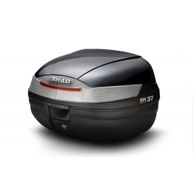 Vrchní kufr na motorku s barevným krytem SHAD SH37 Titan