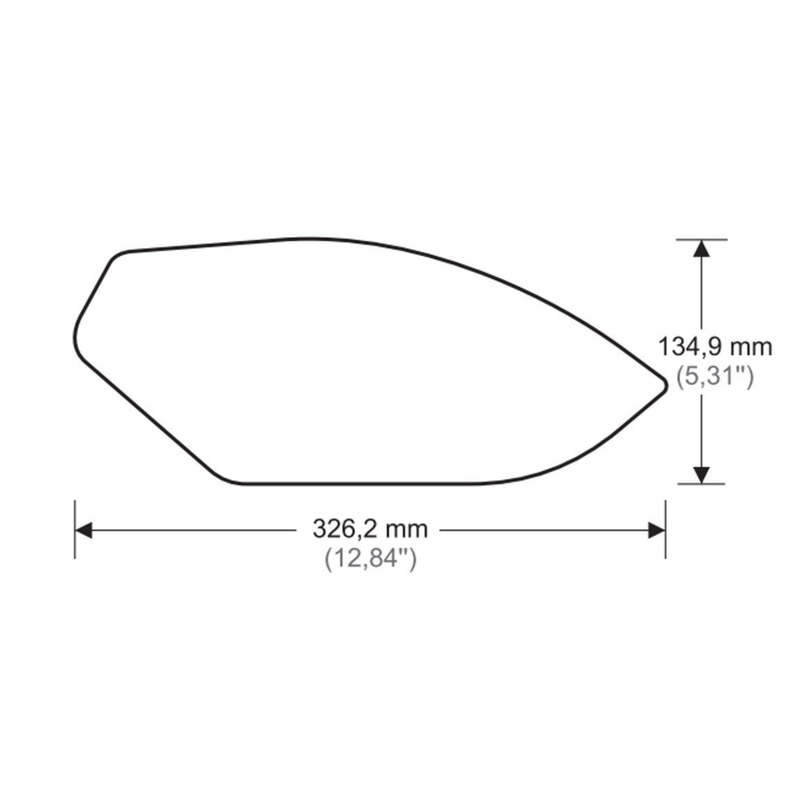 Boční chrániče nádrže PUIG ANTI-SLIP černý pro BMW S 1000 RR 2009-2018, BMW S 1000 R 2014-2024
