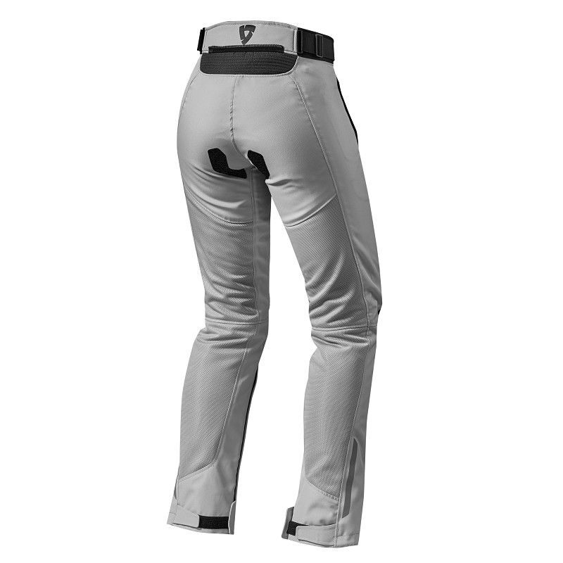 Dámské kalhoty na motorku Revit Airwave 2 stříbrné prodloužené výprodej