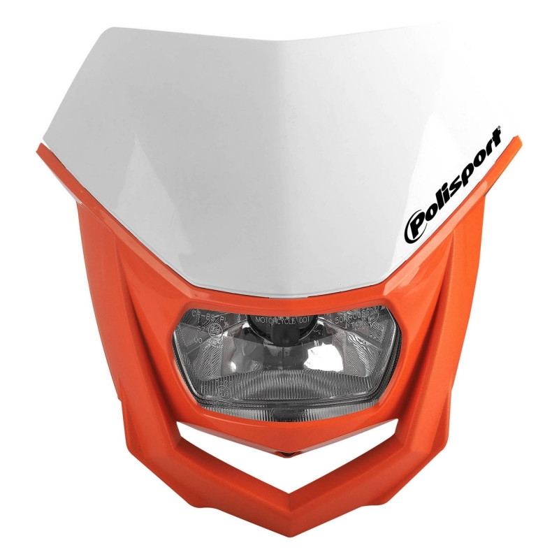 Světlomet POLISPORT HALO Bílá/oranžová