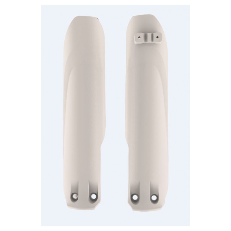 Kryty přední vidlice POLISPORT (pár) bílá