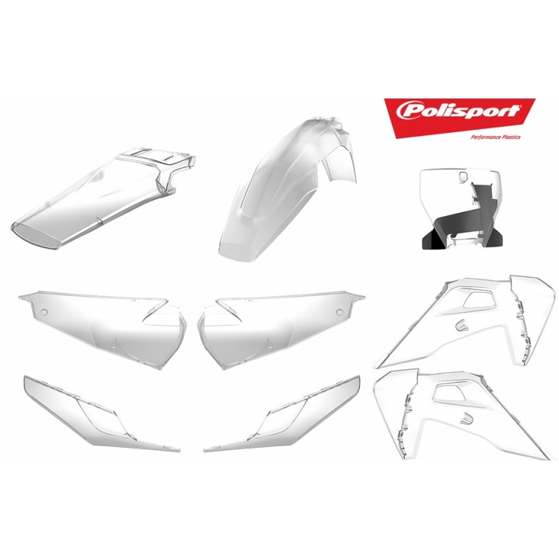 Sada plastů POLISPORT clear 18