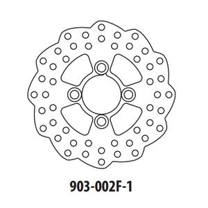 Brzdový kotouč GOLDFREN 903-002F-1 přední 180,5 mm