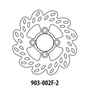 Brzdový kotouč GOLDFREN 903-002F-2 přední 180,5 mm