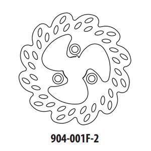 Brzdový kotouč GOLDFREN 904-001F-2 přední 180 mm